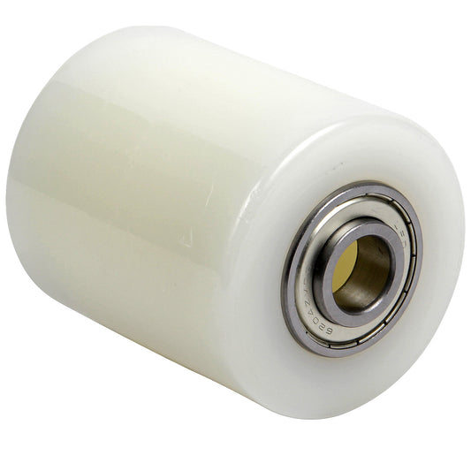 Fork roller, nylon, length 104 mm.