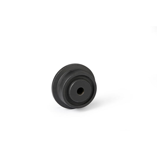 Grey cast iron wheel with flange, plain bearings, wheel Ø with flange 125 mm.