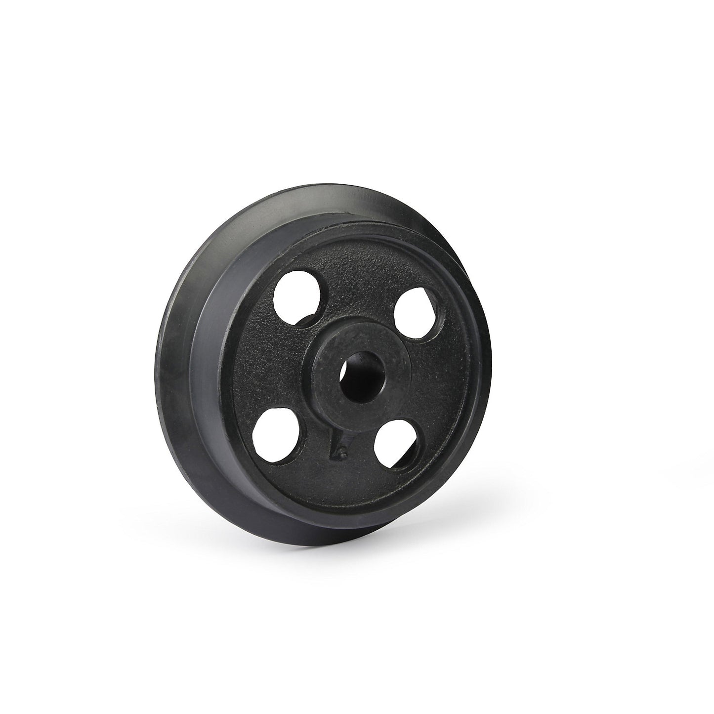 Grey cast iron wheel with flange, plain bearings, wheel Ø with flange 300 mm.