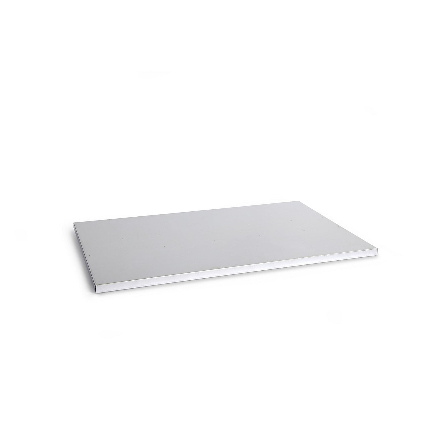 Additional shelf, sheet steel, zinc plated, for cupboard WxD 920 x 610 mm.