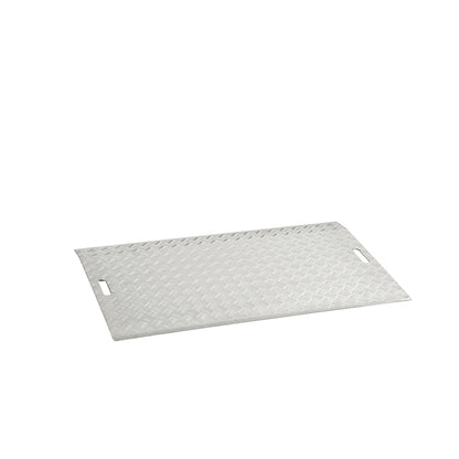 Bridge plate, mobile, max. load 1200 kg, plate length 1500 mm.