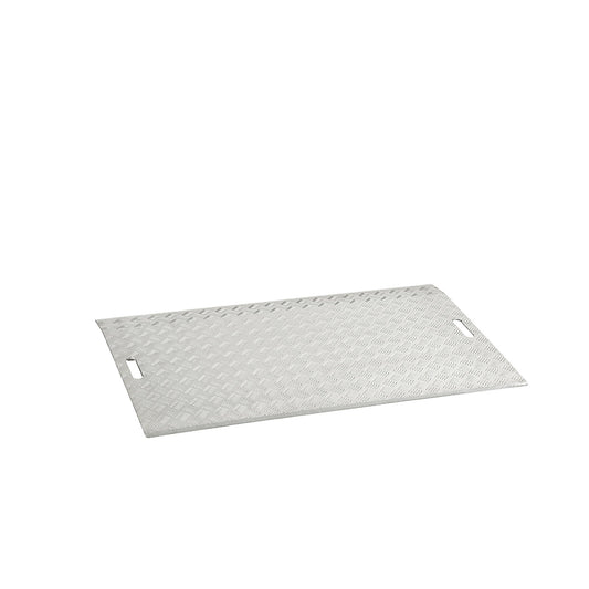 Bridge plate, mobile, max. load 1200 kg, plate length 750 mm.
