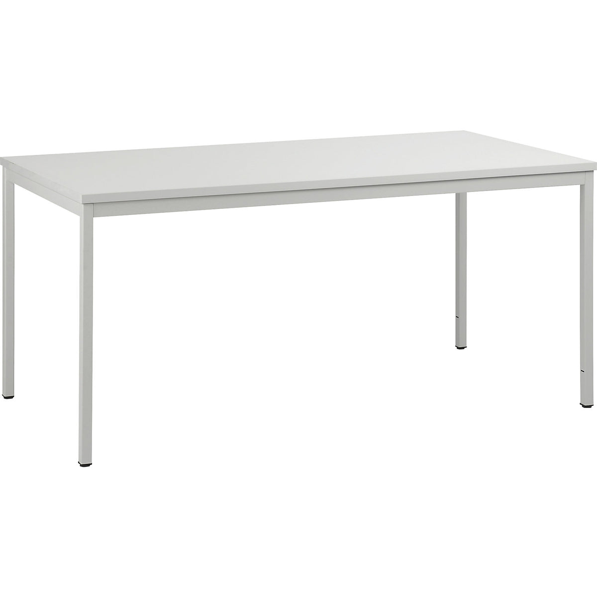 Foreman's desk, light grey, standard model, WxD 1600 x 800 mm.