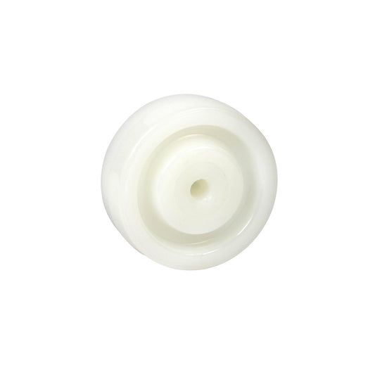 Nylon wheel, reinforced wheel housing, wheel Ø x width 100 x 35 mm, plain bearings.