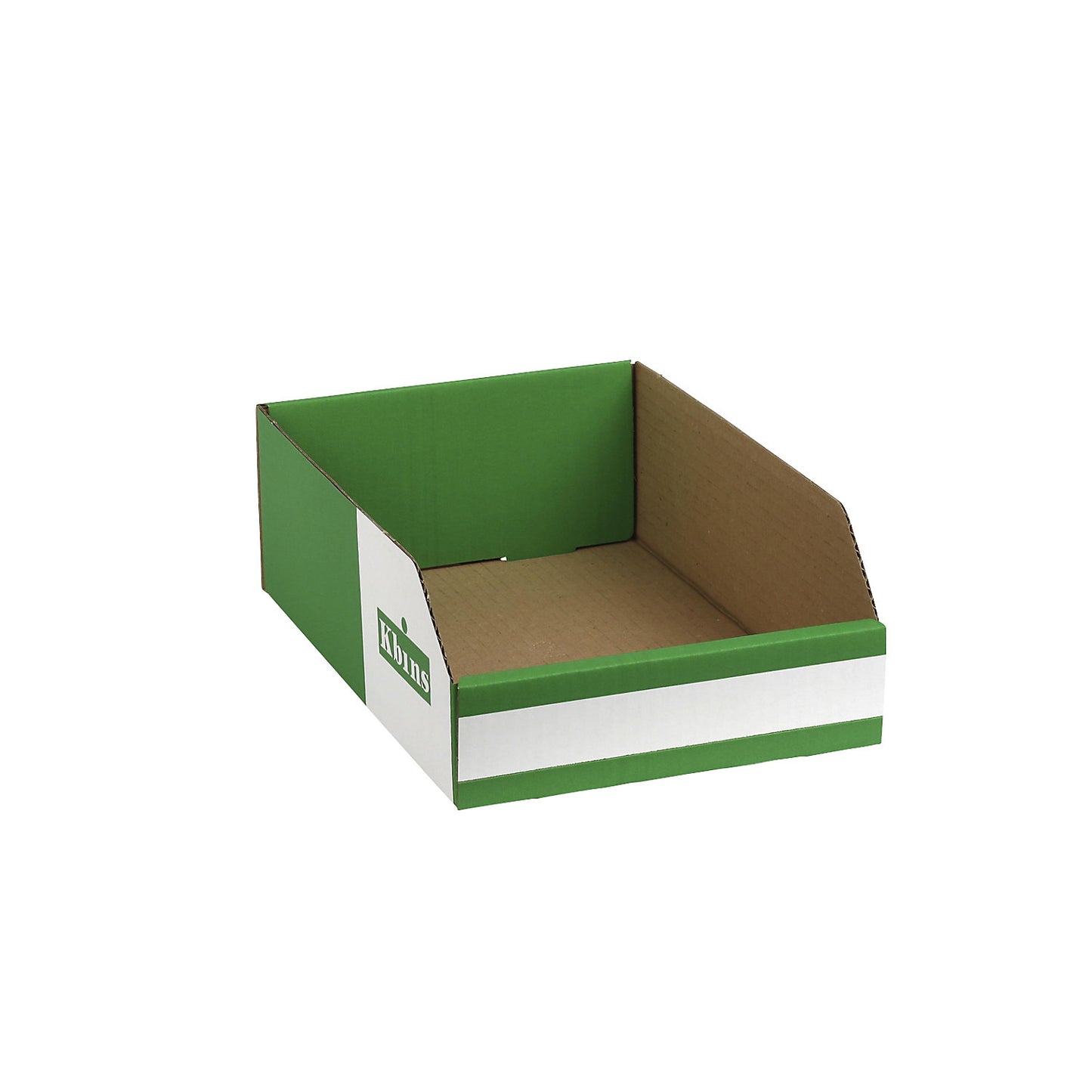 Corrugated storage bin, pack of 50, LxWxH 300x200x100 mm.
