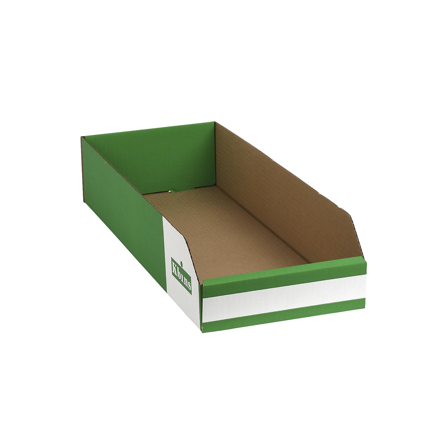 Corrugated storage bin, pack of 50, LxWxH 500x200x100 mm.
