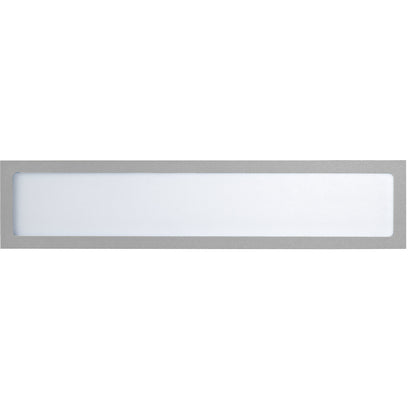 Magnetic display pocket, for headings, A4 landscape / A3 portrait, 312 x 60 mm, silver frame, pack of 10.