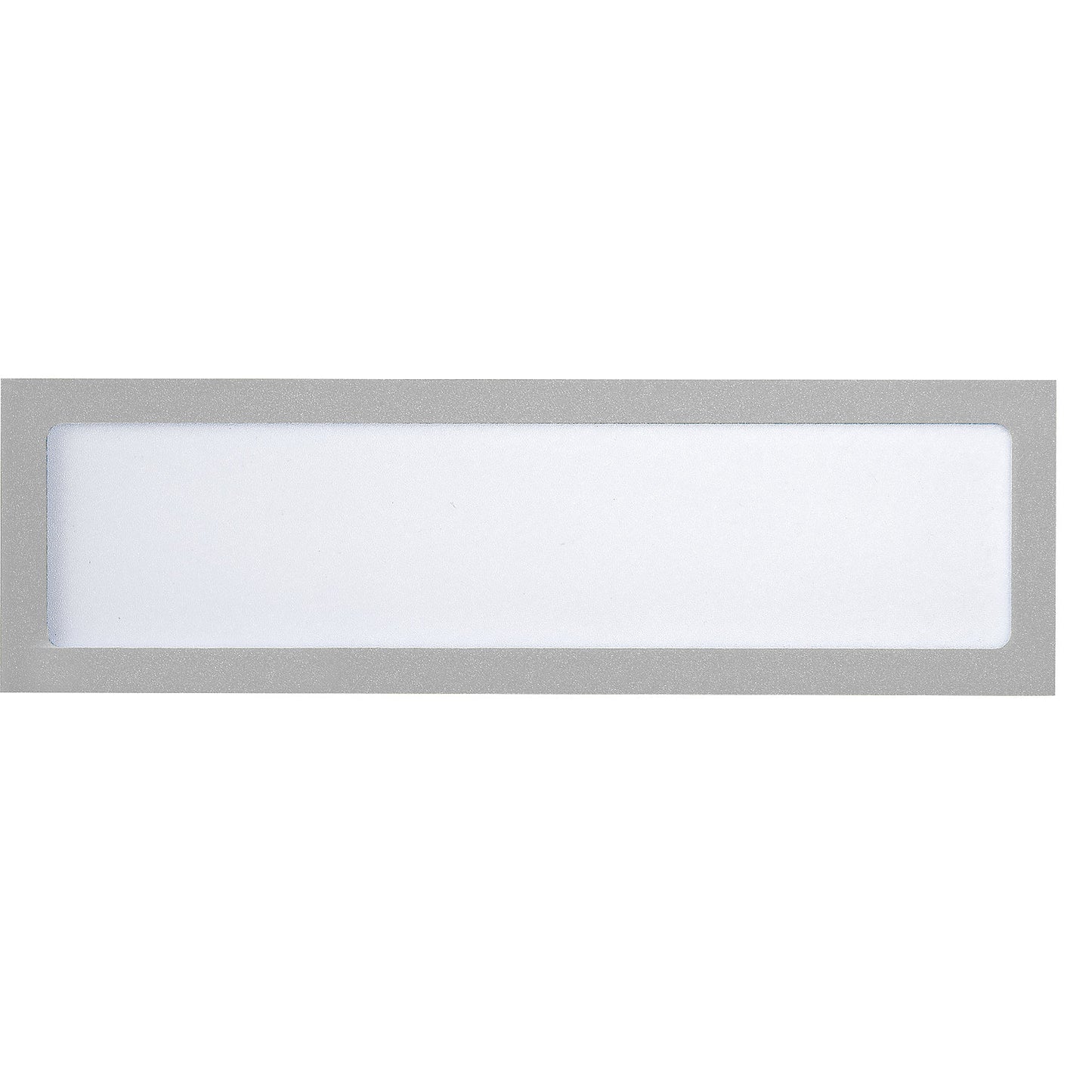 Magnetic display pocket, for headings, A4 portrait / A5 landscape, 225 x 60 mm, silver frame, pack of 10.