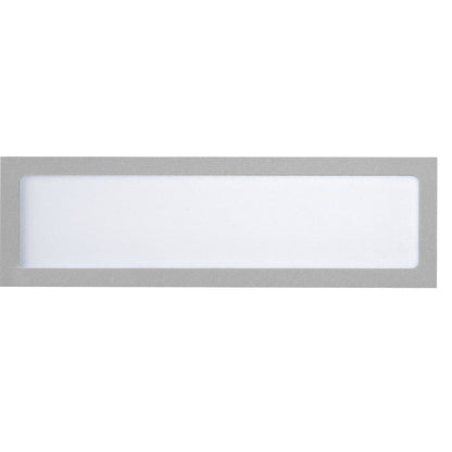 Magnetic display pocket, for headings, A4 portrait / A5 landscape, 225 x 60 mm, silver frame, pack of 10.