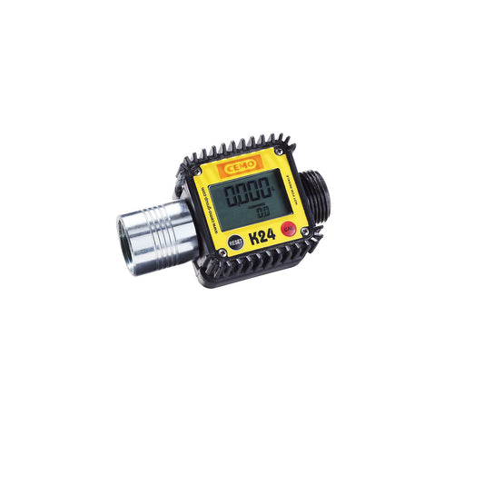Volumetric flow meter, digital, for diesel and heating oil, 10 - 120 l/min.