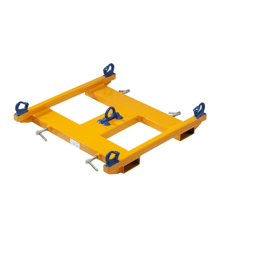 Beam for big bags, hook spacing 900 x 900 mm, max. load 2000 kg.