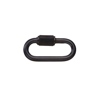 Connecting link with screw thread, 6 mm, for nylon chain, pack of 10, black.