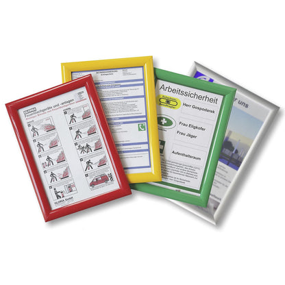 Folding frame, A4, pack of 2, green.