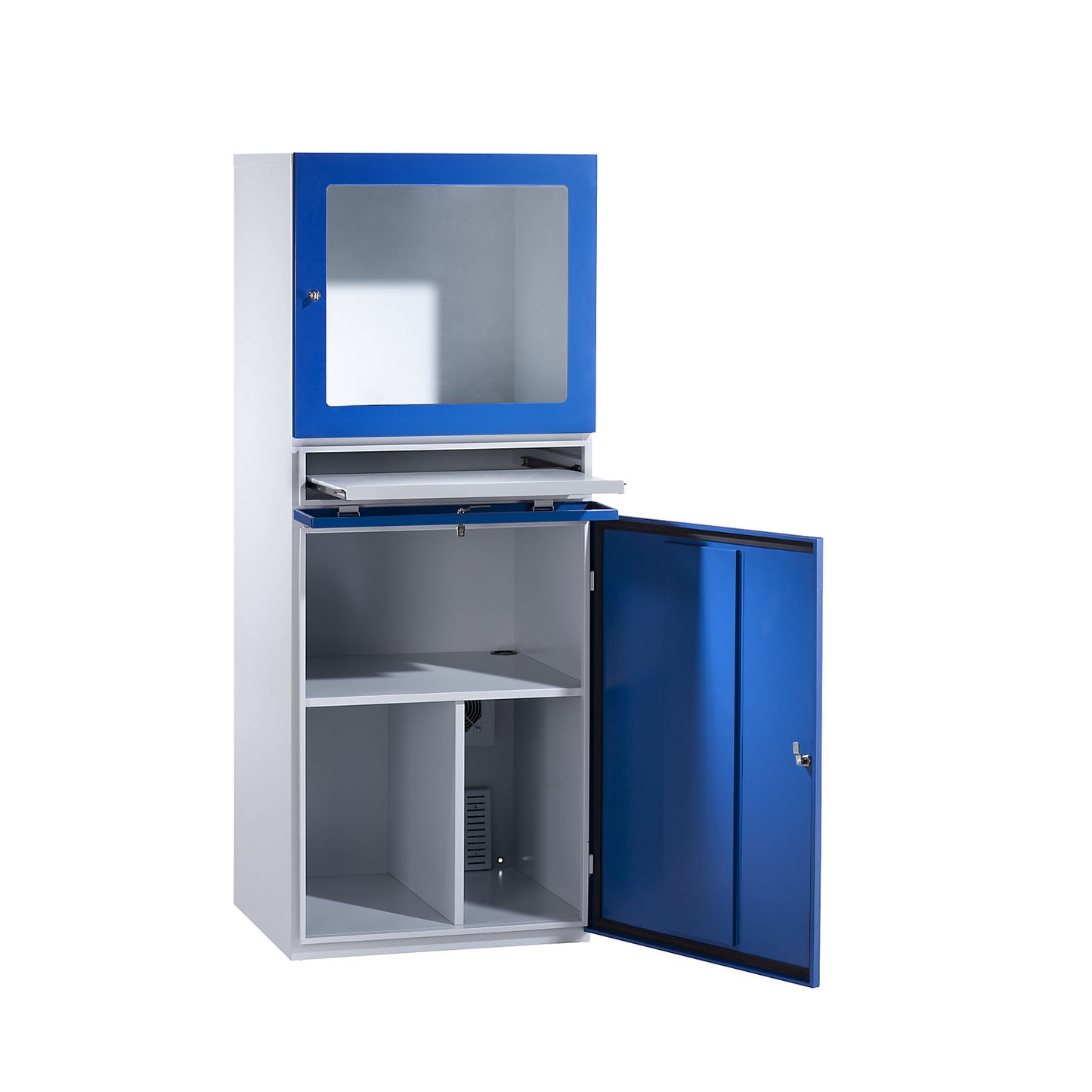 PC cupboard, protection class IP44, HxWxD 1660 x 650 x 570 mm.