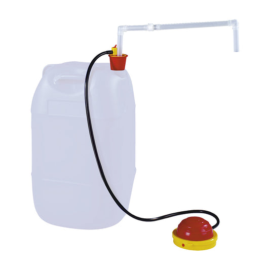 Small container pump, PP foot pump, immersion depth 900 mm.