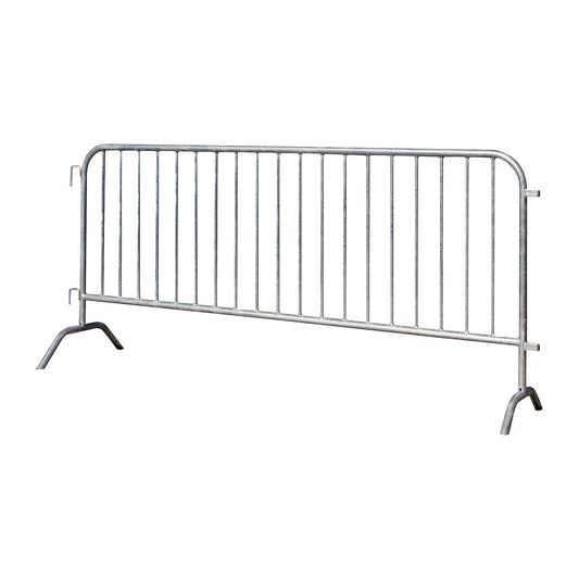 Barrier fence, hot dip galvanised, LxH 2500 x 1100 mm, 1+ items.