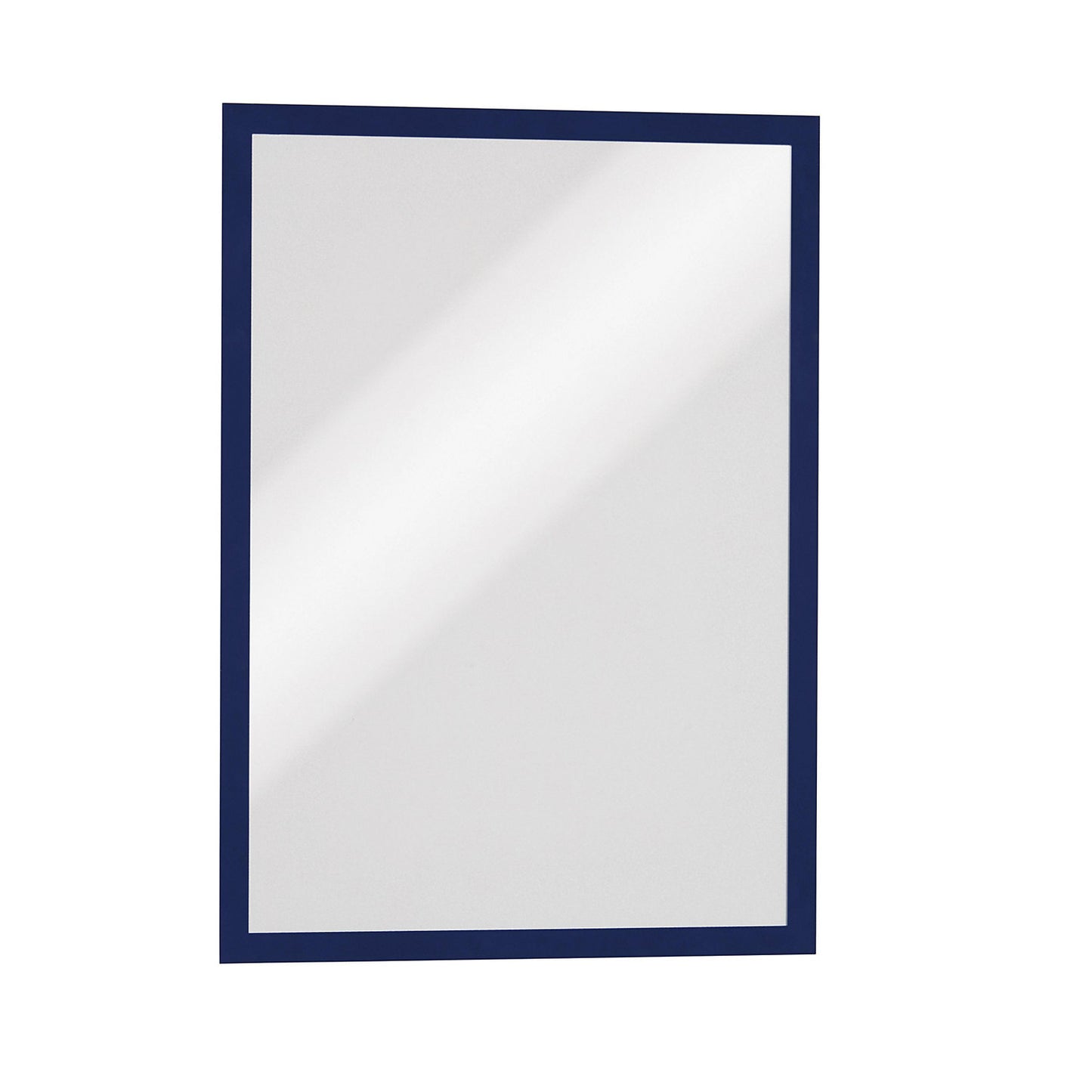 DURAFRAME® display frame, self adhesive, magnetic, for A3, blue frame, pack of 6.
