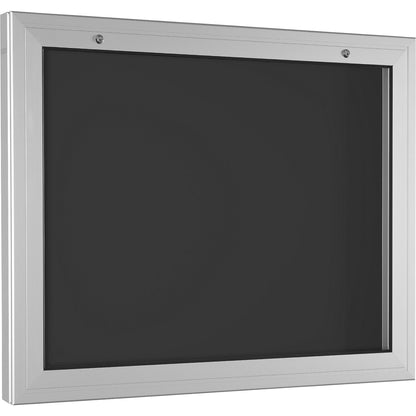 Display case, door opens downwards 180°, for A1.