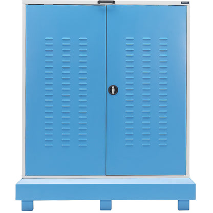 Hazardous goods storage for drums, sump capacity 320 l, WxD 1600 x 1150 mm.