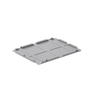 Push-on lid, for EURO size containers, LxW 400 x 300 mm, pack of 2.