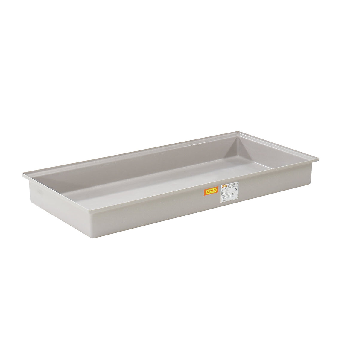 GRP base sump tray, with certification, 3 x 200 l drums, without grate.