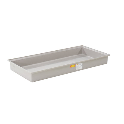 GRP base sump tray, with certification, 3 x 200 l drums, without grate.