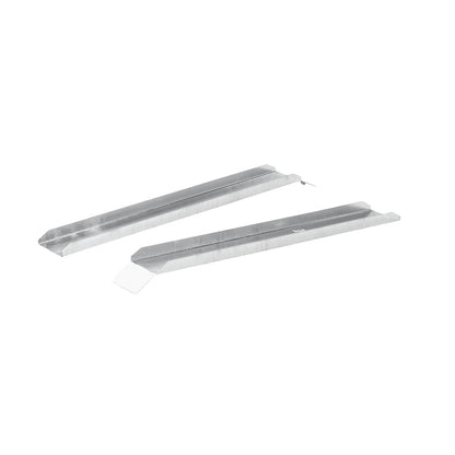 Loading rail, zinc plated, pack of 2.