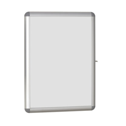 RONDO display case, external height 1000 mm, capacity 9 x A4.