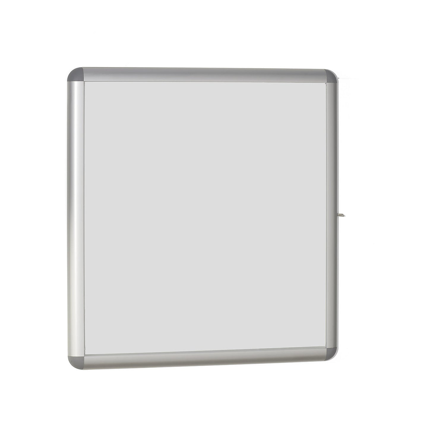 RONDO display case, external height 1000 mm, capacity 12 x A4.