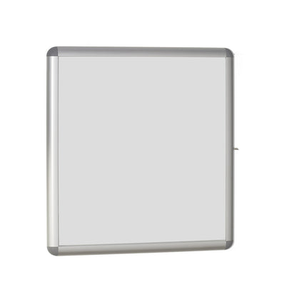 RONDO display case, external height 1000 mm, capacity 12 x A4.