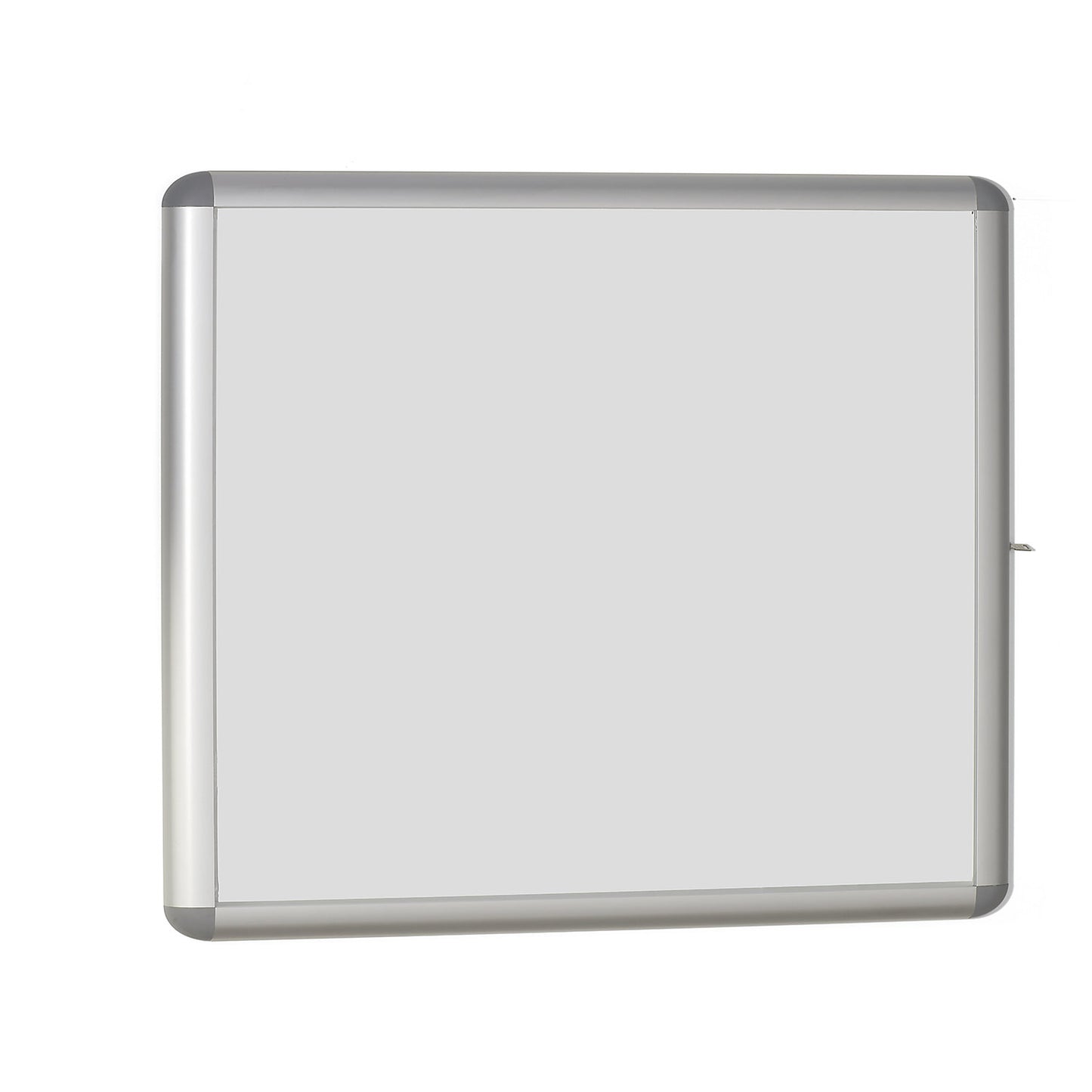 RONDO display case, external height 1000 mm, capacity 15 x A4.
