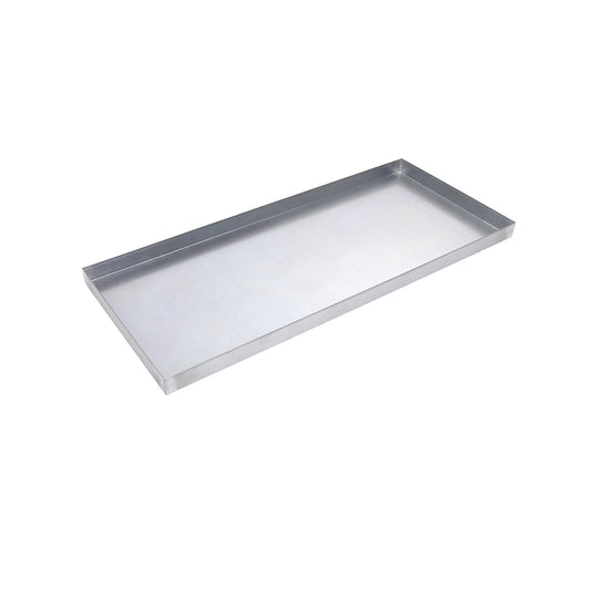 Tray shelf, zinc plated, for cupboard WxD 1200 x 500 mm.