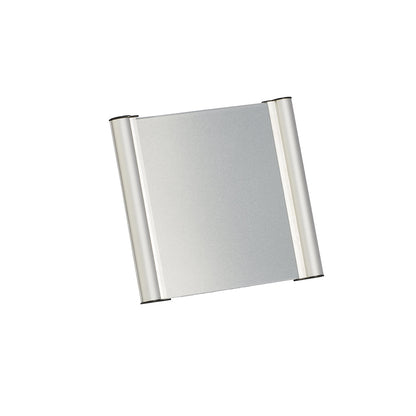 Door sign, aluminium profile frame, HxWxD 155 x 155 x 8 mm, pack of 10.