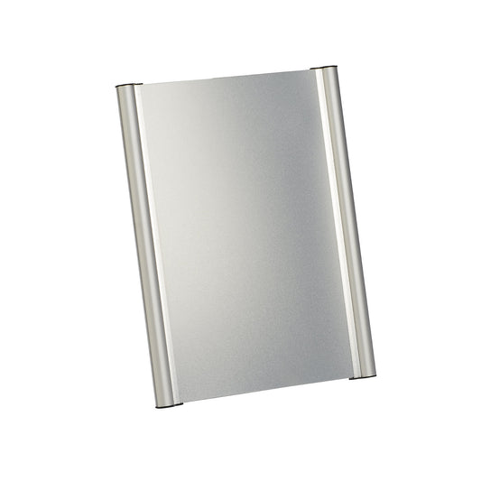 Door sign, aluminium profile frame, HxWxD 420 x 297 x 8 mm, pack of 3.