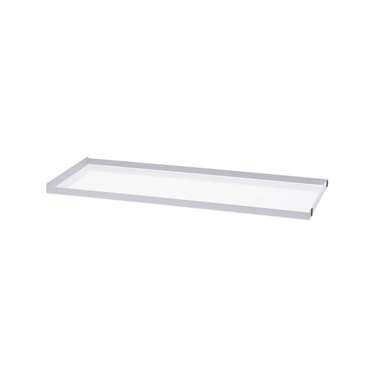 Additional shelf, powder coated, WxD 1050 x 519 mm.