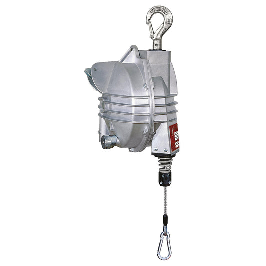 Balancer, cable length 2000 mm, manual drum locking, max. load 45 - 55 kg.