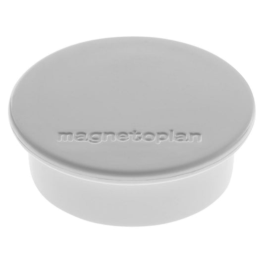 DISCOFIX COLOUR magnet, Ø 40 mm, pack of 40, grey.