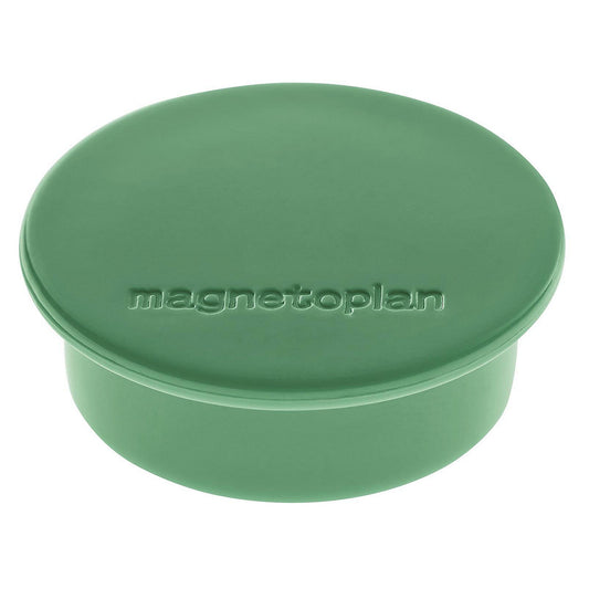 DISCOFIX COLOUR magnet, Ø 40 mm, pack of 40, green.