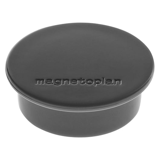 DISCOFIX COLOUR magnet, Ø 40 mm, pack of 40, black.