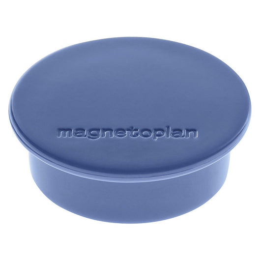 DISCOFIX COLOUR magnet, Ø 40 mm, pack of 40, dark blue.