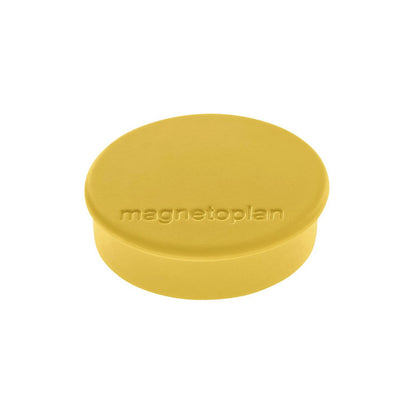 DISCOFIX HOBBY magnet, Ø 25 mm, pack of 100, yellow.