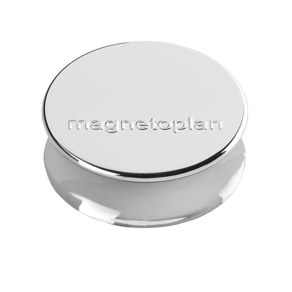 Ergo magnet, Ø 34 mm, pack of 50, silver.
