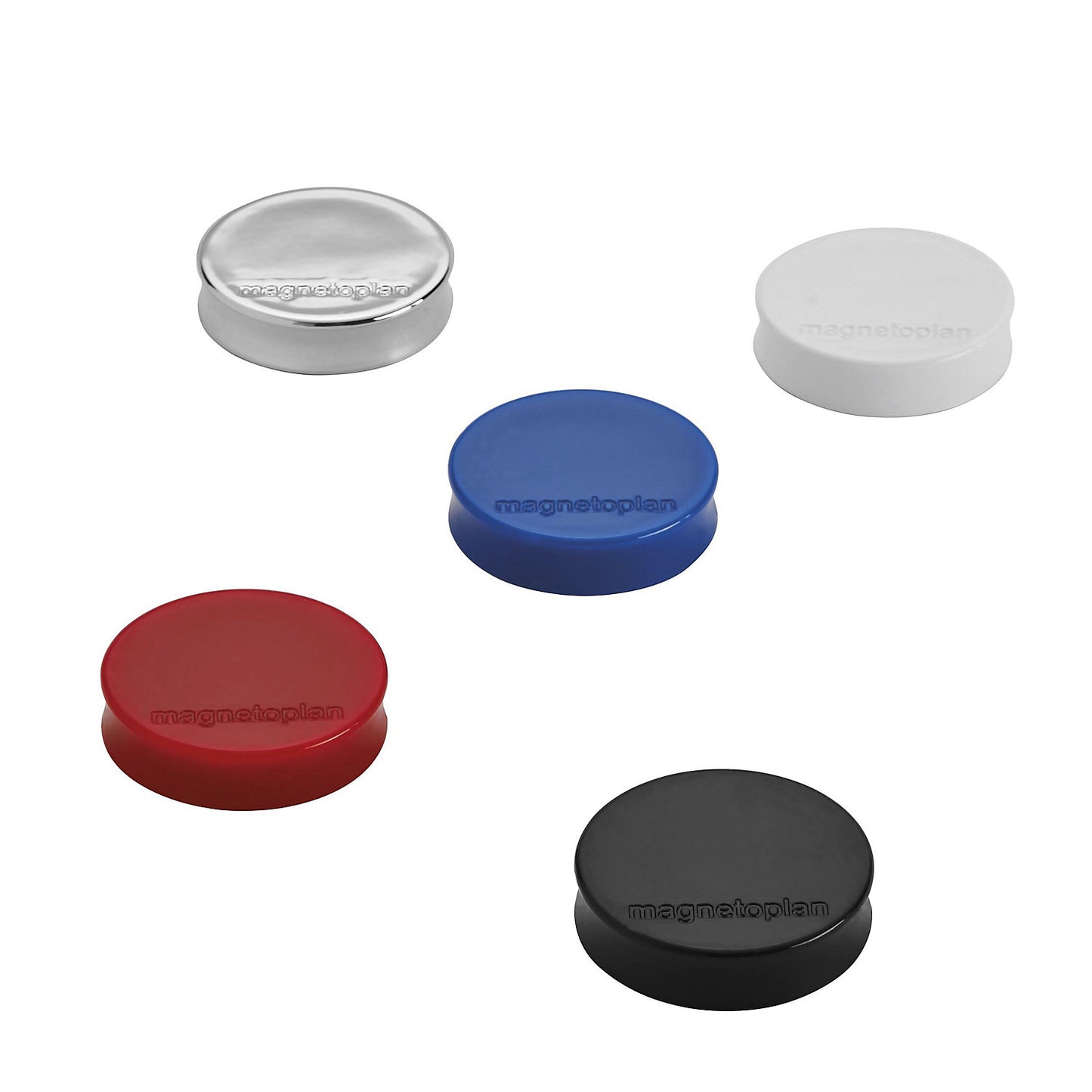 Ergo magnet, Ø 30 mm, pack of 60, black.