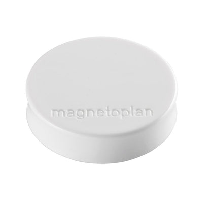 Ergo magnet, Ø 30 mm, pack of 60, white.