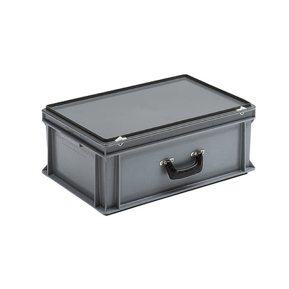 Multi-purpose cases, capacity 40 l, external dimensions LxWxH 600 x 400 x 235 mm, 1+ items.