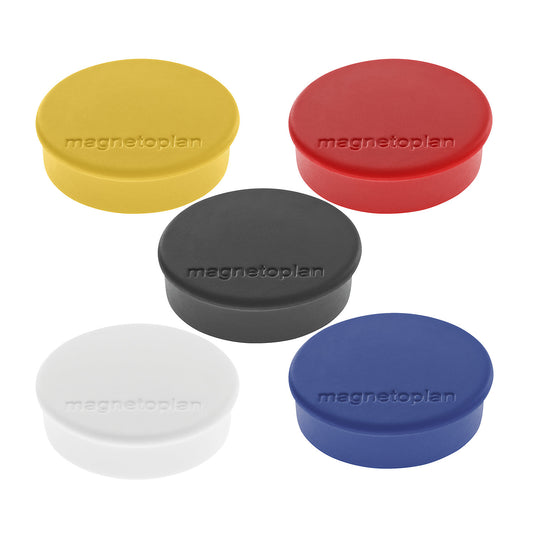 DISCOFIX HOBBY magnet, Ø 25 mm, pack of 100, assorted.
