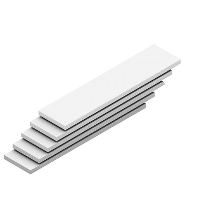 Shelf, width 1300 mm, pack of 5, depth 300 mm, max. load 125 kg, zinc plated.
