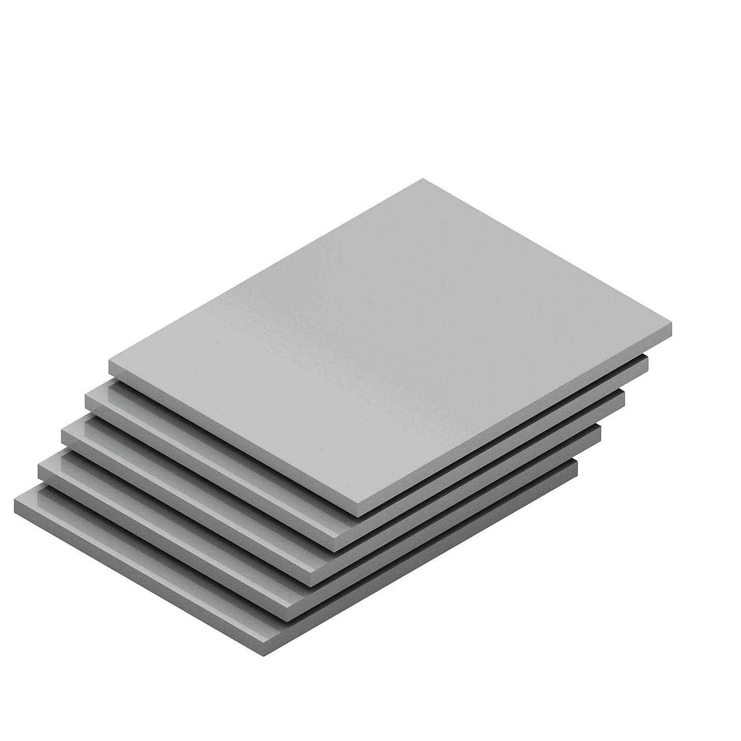 Shelf, width 1000 mm, pack of 5, depth 800 mm, max. load 350 kg, zinc plated.