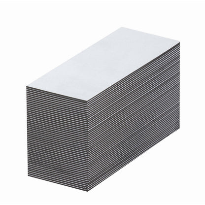 Magnetic storage labels, white, HxW 30 x 80 mm, pack of 100.