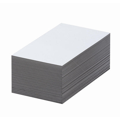 Magnetic storage labels, white, HxW 30 x 100 mm, pack of 100.